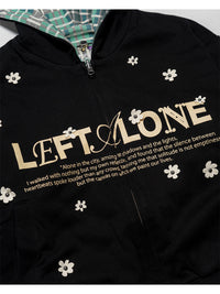 REVERSIBLE HOODIE -BLACK-