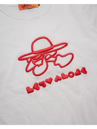 3D ICON SS TEE -WHITE-