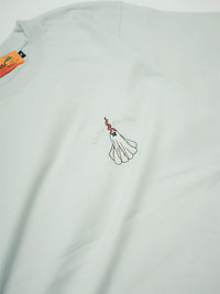 GHOST S/S TEE -LIGHT BLUE-