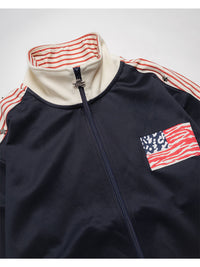 ZEBPARD TRACK JKT -NAVY-