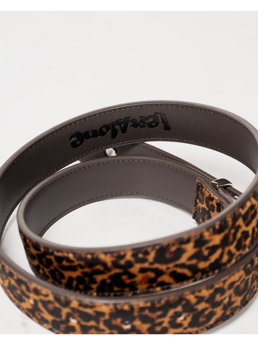 ANIMAL BELT -LEOPARD-