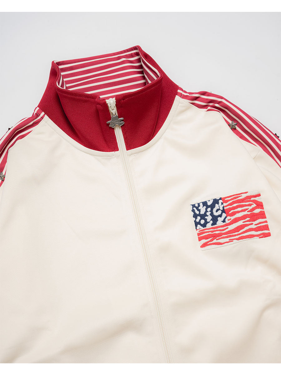 ZEBPARD TRACK JKT -IVORY-
