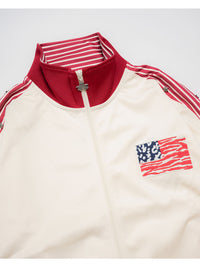 ZEBPARD TRACK JKT -IVORY-