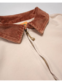HALF ZIP SWEAT -IVORY-