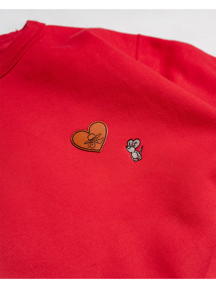CONFESS SWEAT -RED-