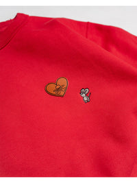 CONFESS SWEAT -RED-