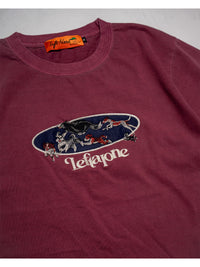 PIGMENT DOG SS TEE -PURPLE-