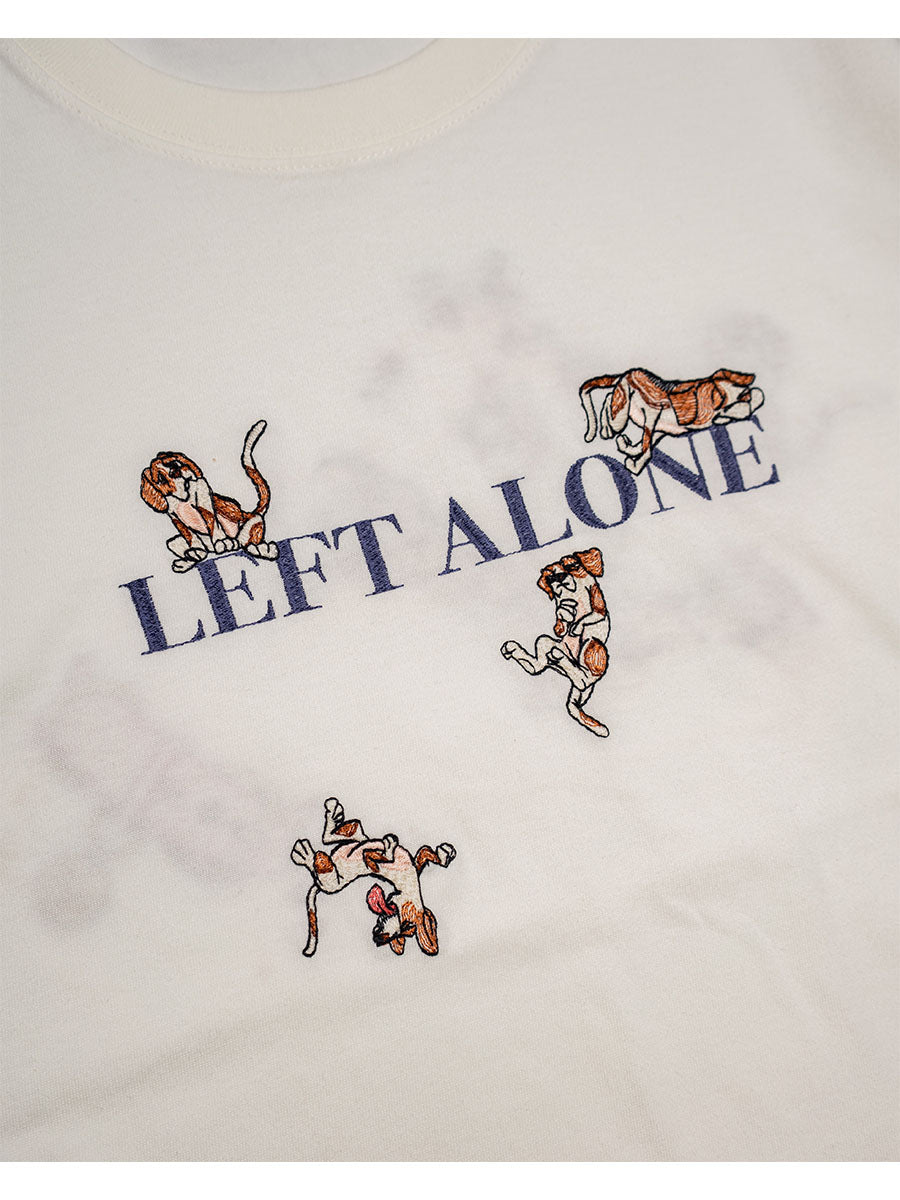 FREE DOG SS TEE -OFF WHITE-