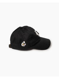 FLOWER CAP -BLACK-
