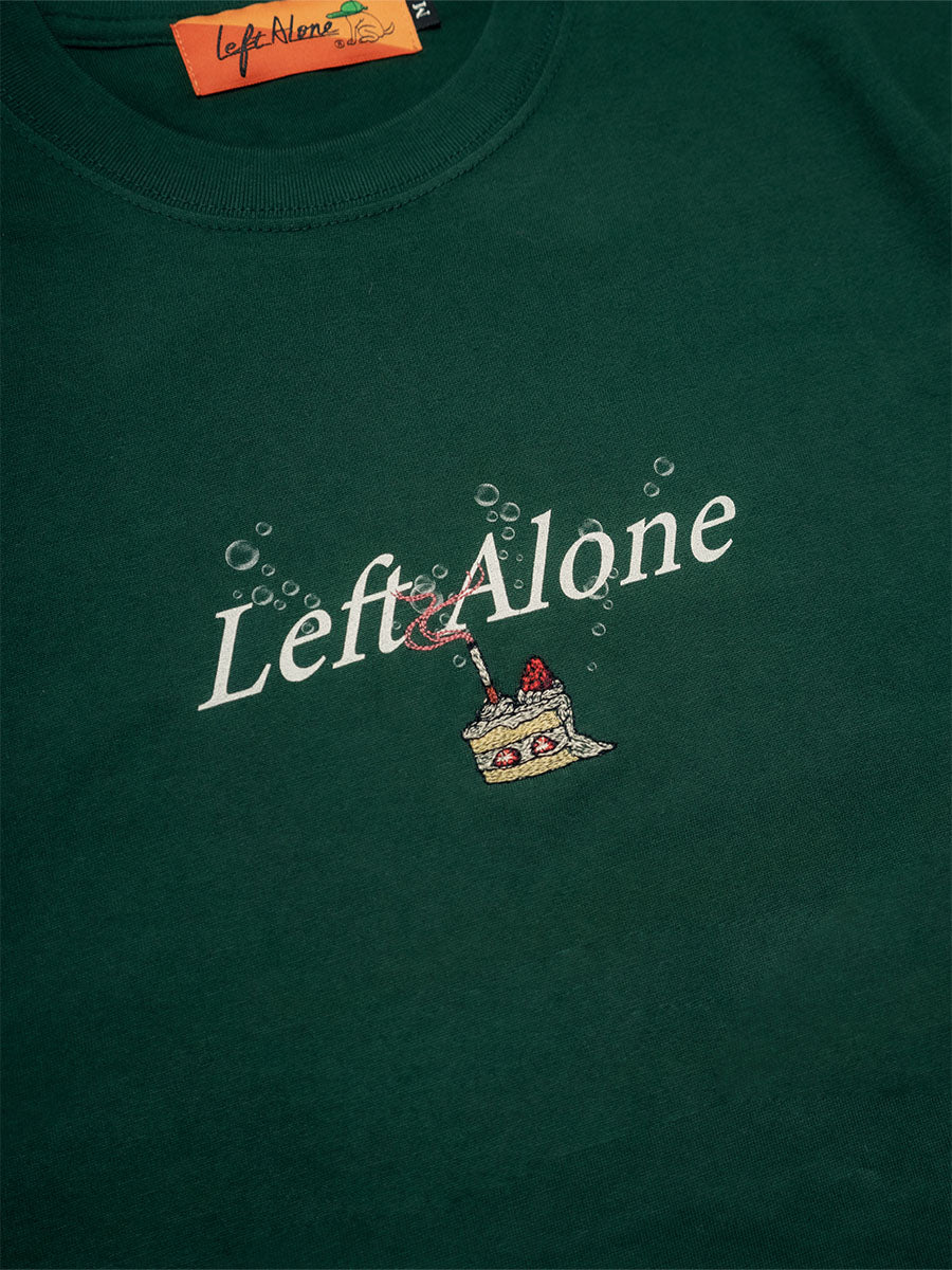 SMOKING CAKE S/S TEE -GREEN-