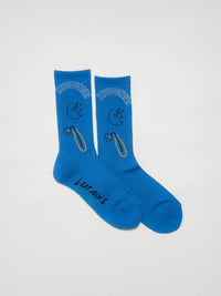DRAWN SOX -BLUE-