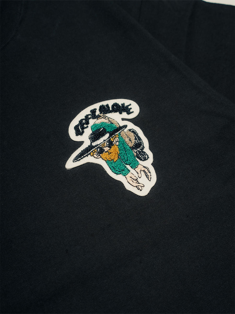 ICON WAPPEN S/S TEE -BLACK-