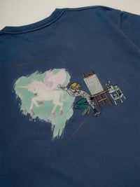 PAINTER S/S TEE -NAVY-
