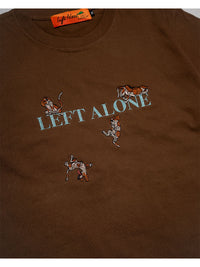 FREE DOG SS TEE -BROWN-