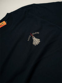 GHOST S/S TEE -BLACK-