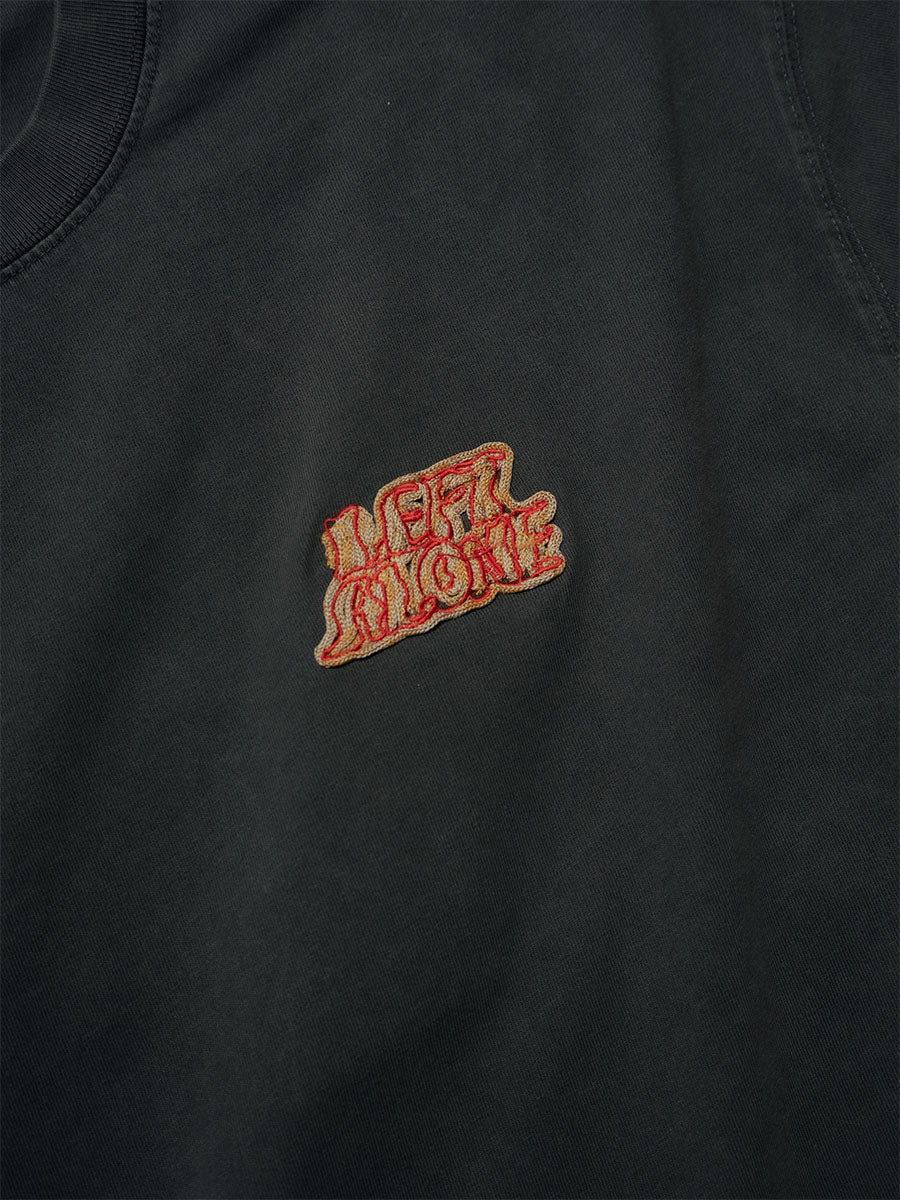 ICON PIGMENT S/S TEE -CHARCOAL-