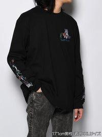 FAVORITE ZEBRA LS TEE -BLACK-