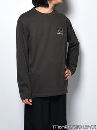 ICON CAT L/S TEE -SUMI-