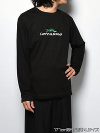 CROCO GIRL L/S TEE -BLACK-