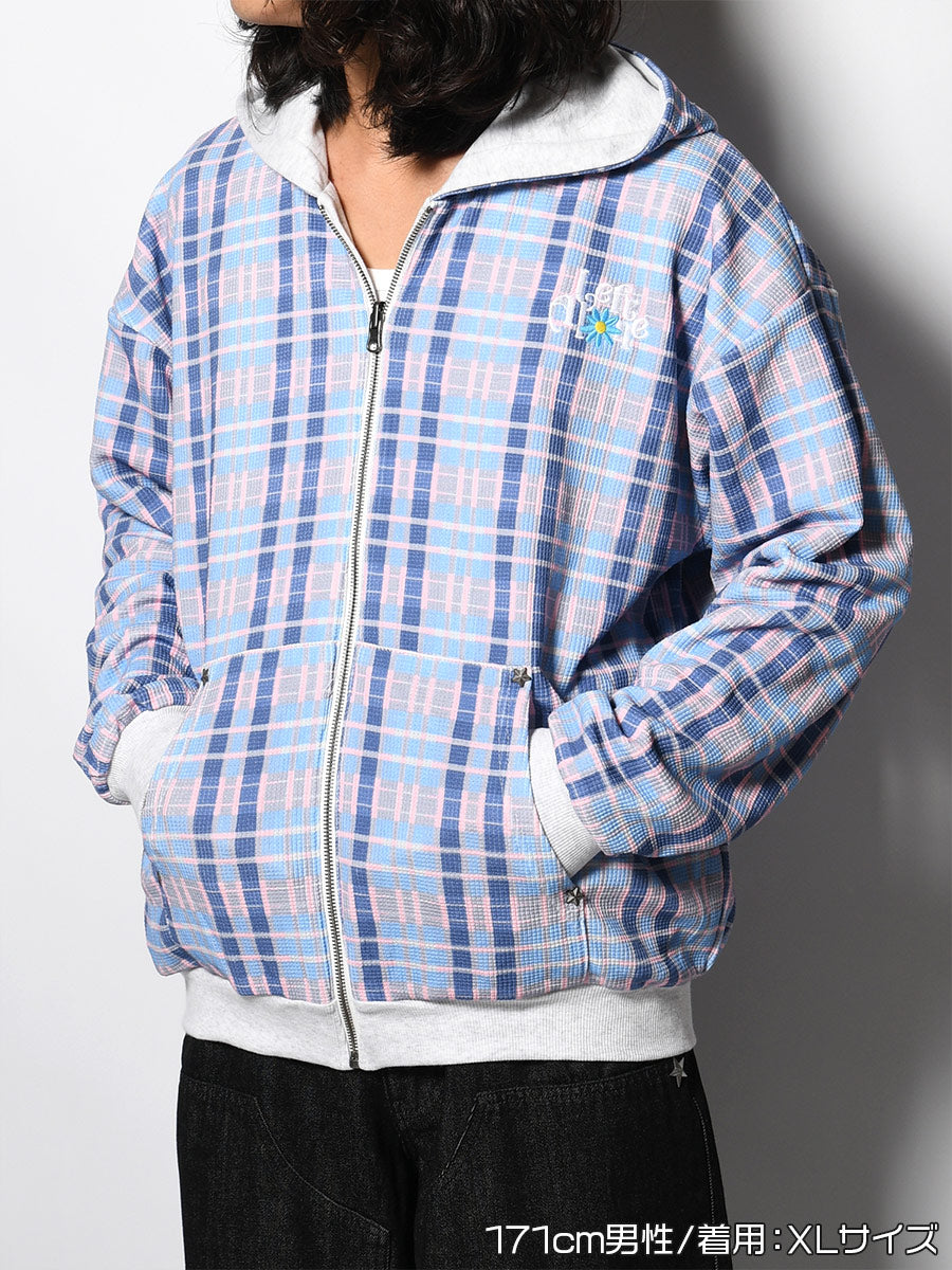 REVERSIBLE HOODIE -ASH-