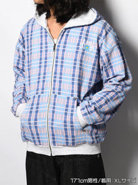 REVERSIBLE HOODIE -ASH-