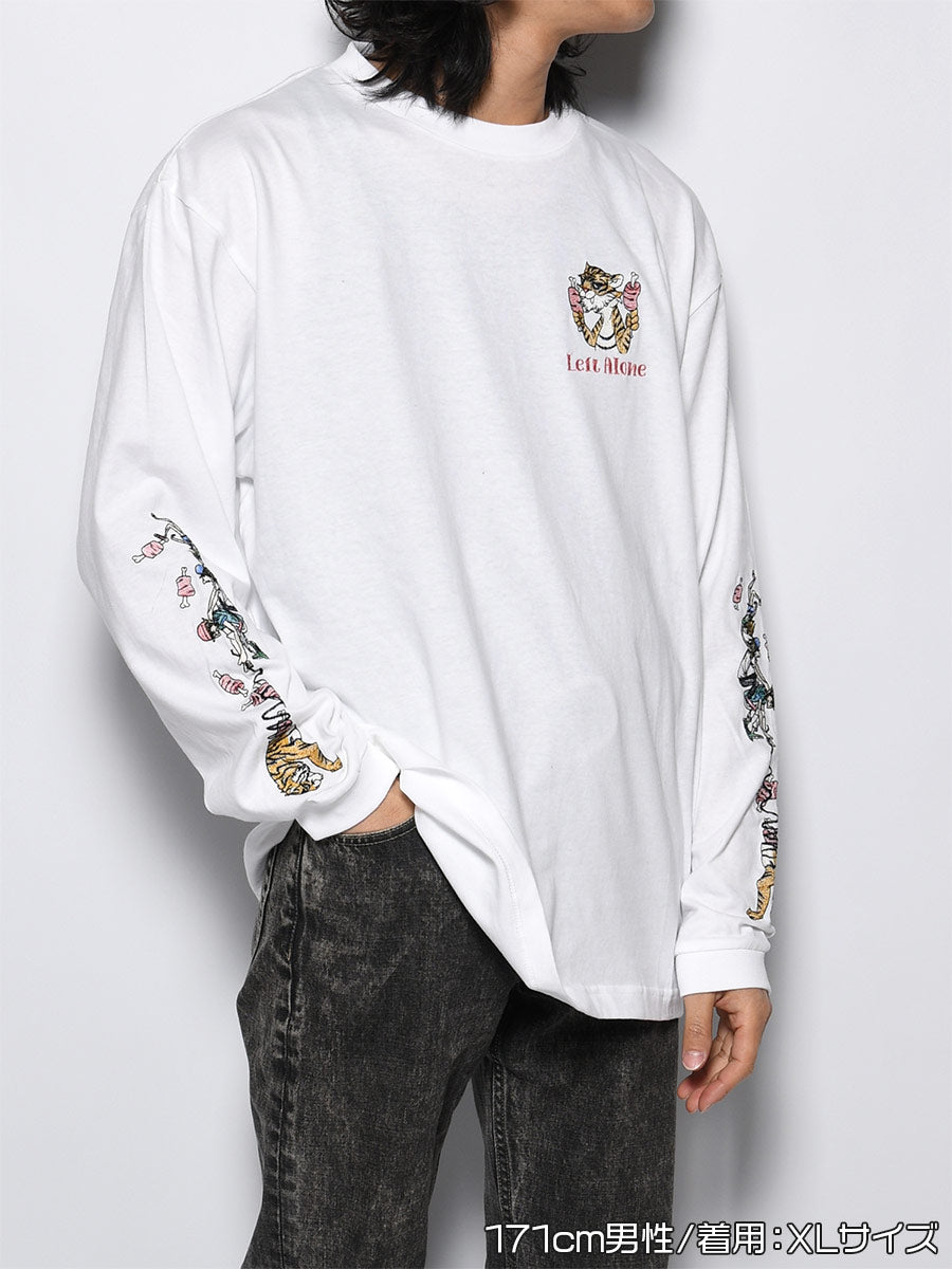 FAVORITE TIGER LS TEE -WHITE-
