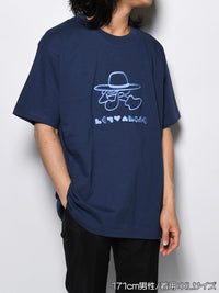 3D ICON SS TEE -NAVY-