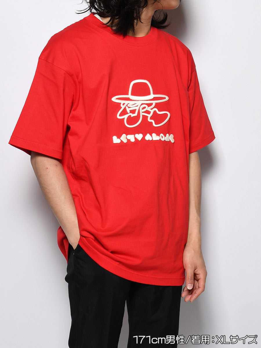 3D ICON SS TEE -RED-