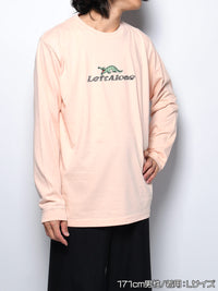 CROCO GIRL L/S TEE -PINK-