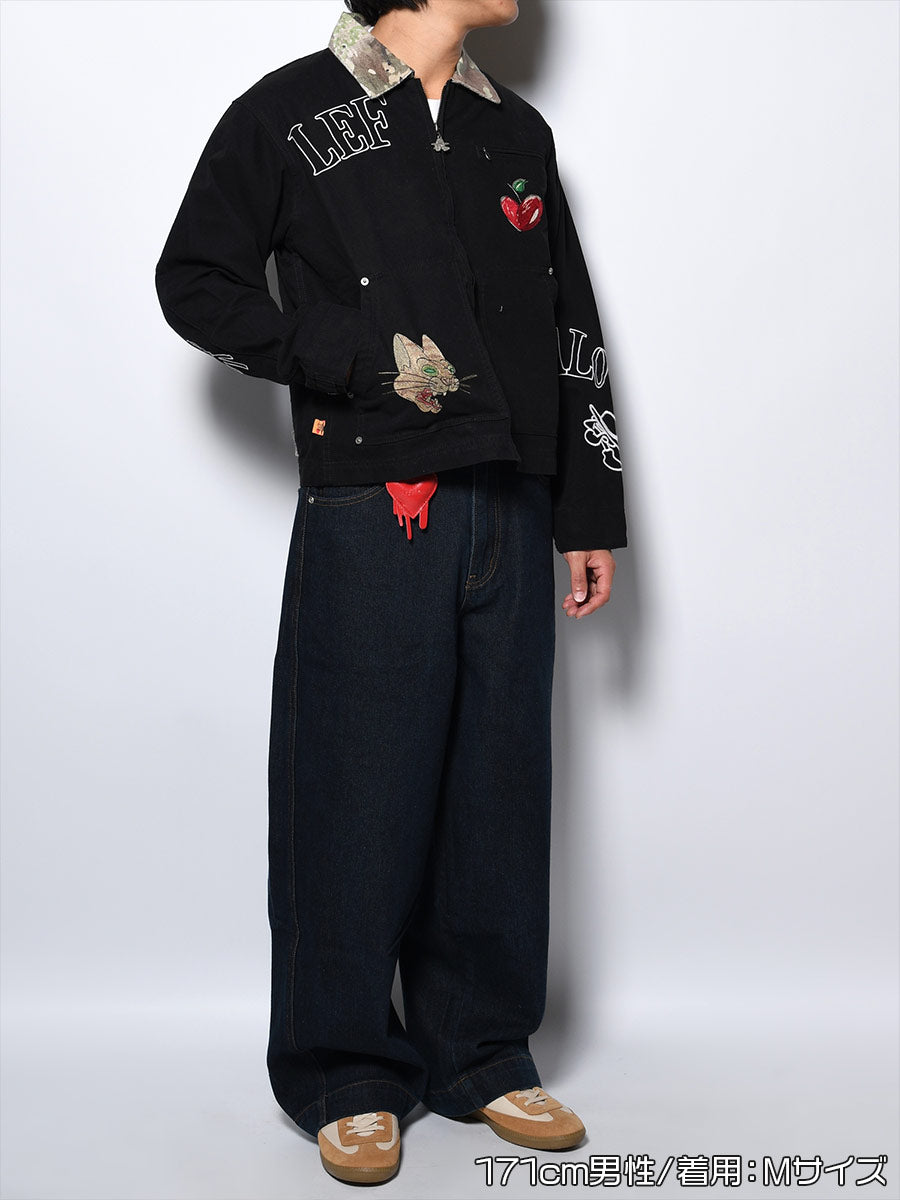 DUCK JKT -BLACK-