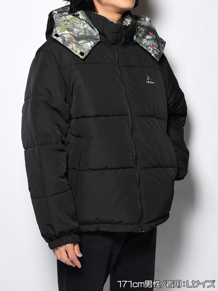 REVERSIBLE JKT -BLACK-