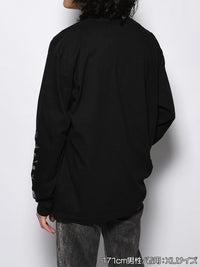 FAVORITE ZEBRA LS TEE -BLACK-