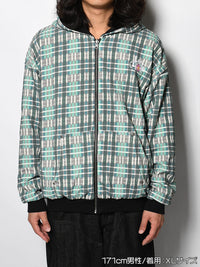REVERSIBLE HOODIE -BLACK-
