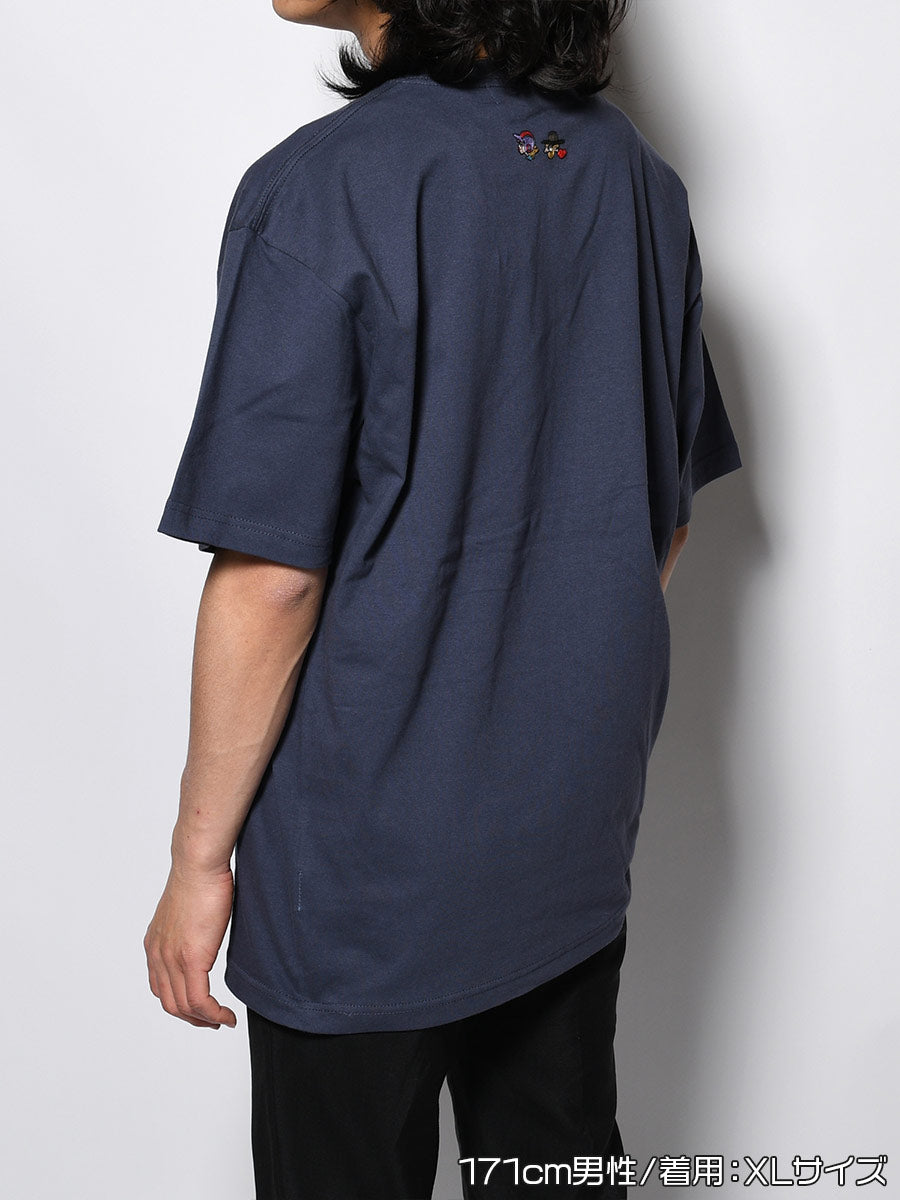 HEART POCKET TEE -PURPLE-