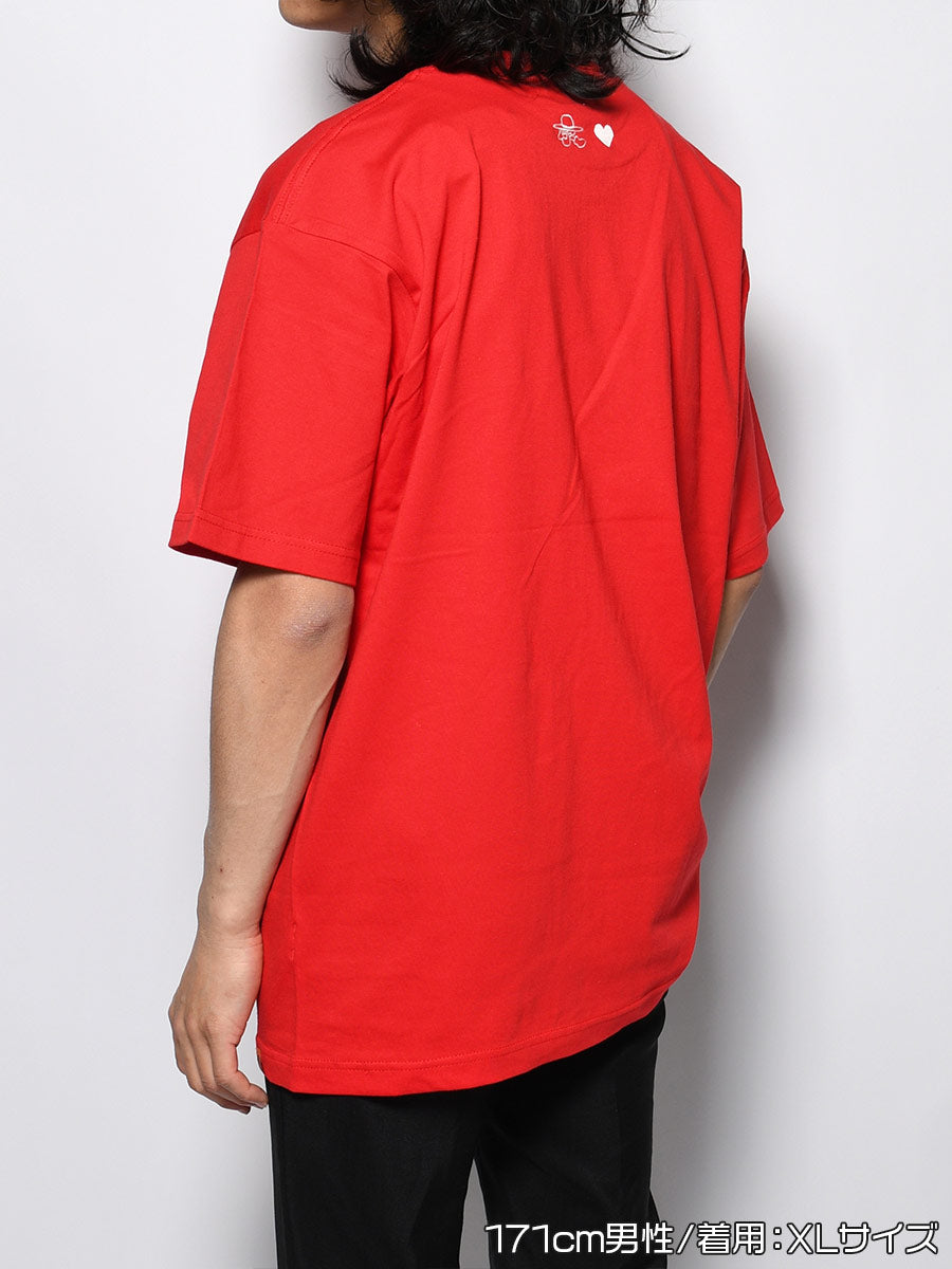 3D ICON SS TEE -RED-