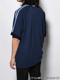 KNIT GAME SHIRT -NAVY-