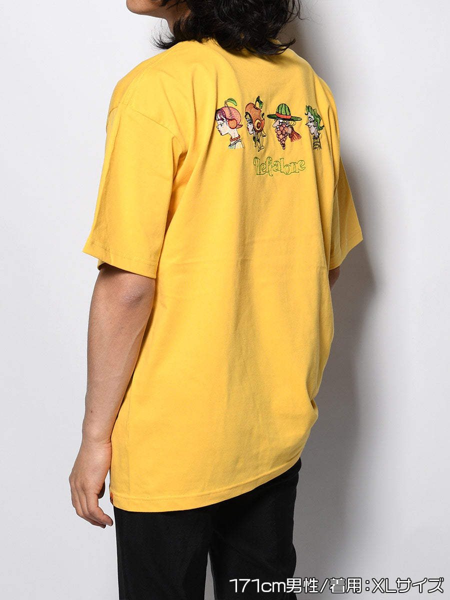 FRUIT SS TEE -YELLOW-
