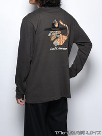ICON CAT L/S TEE -SUMI-