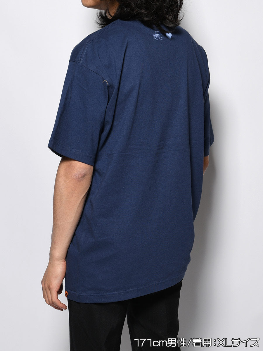 3D ICON SS TEE -NAVY-