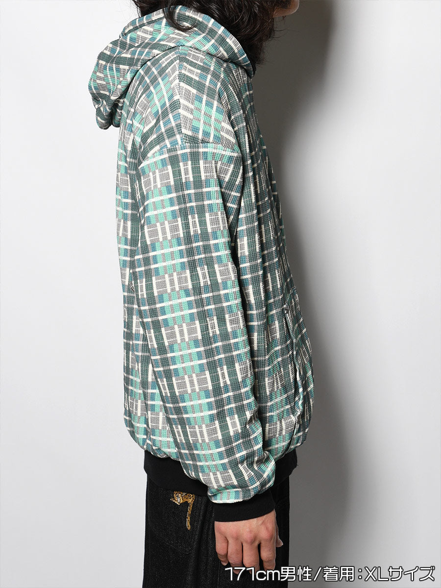 REVERSIBLE HOODIE -BLACK-