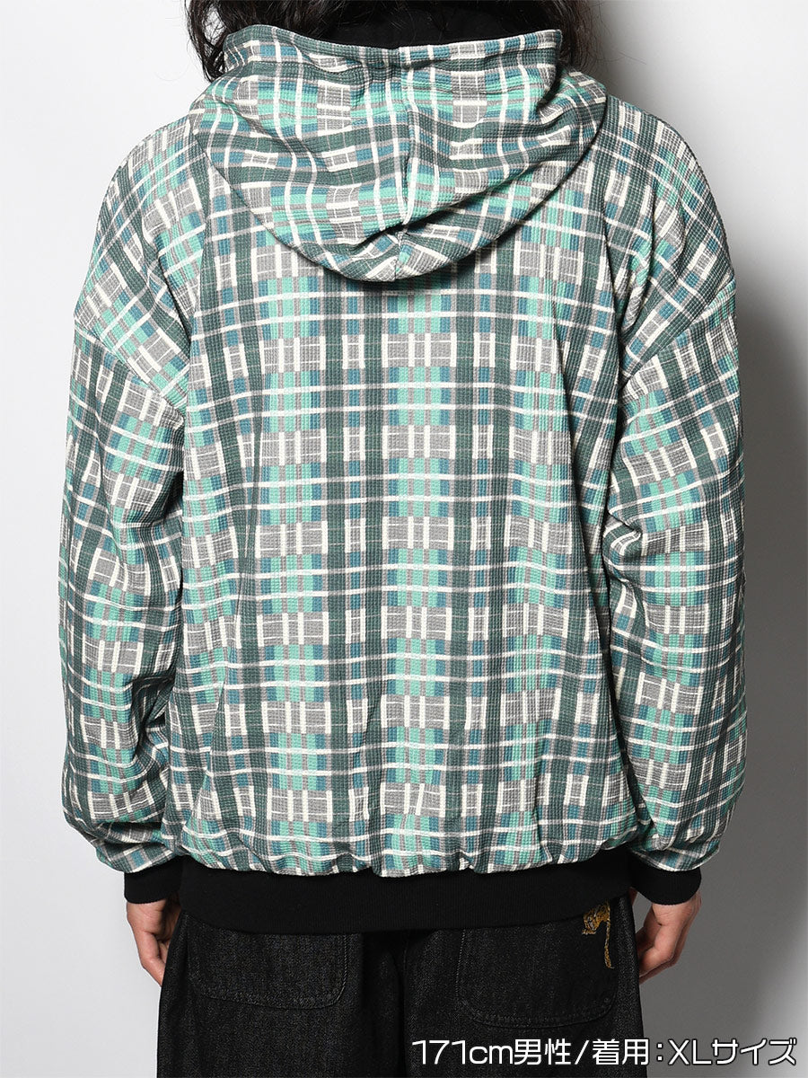 REVERSIBLE HOODIE -BLACK-