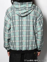 REVERSIBLE HOODIE -BLACK-