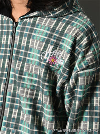 REVERSIBLE HOODIE -BLACK-