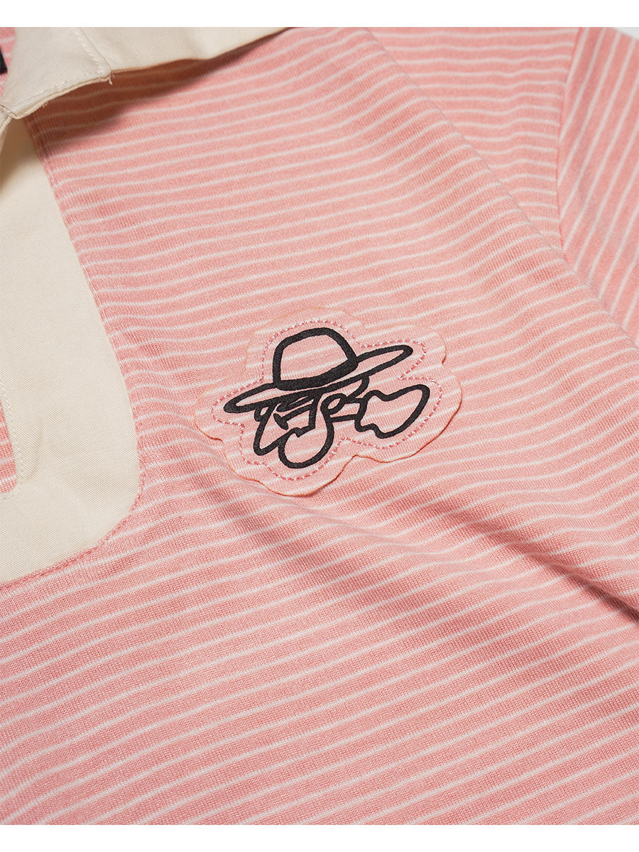 BORDER SS SKIPPER SH -PINK-