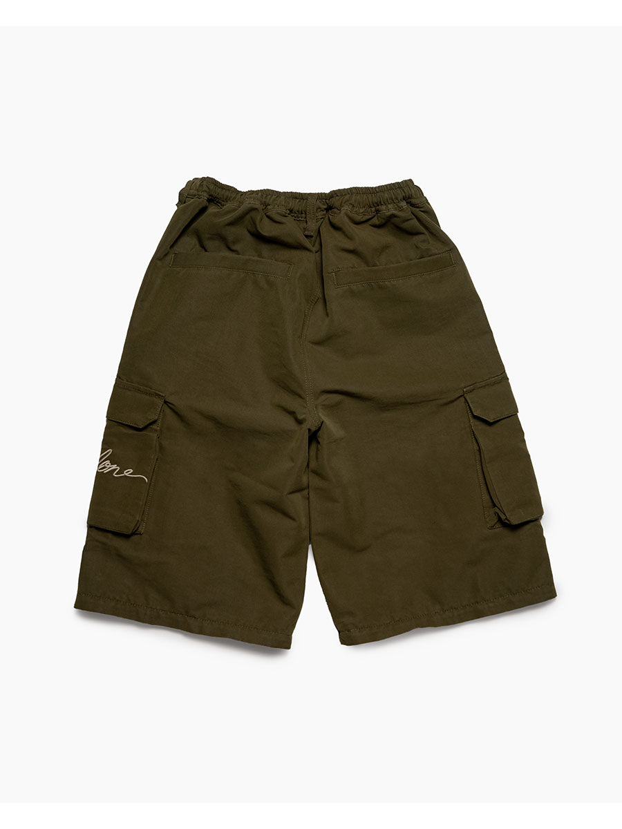 CARGO PANTS -OLIVE-