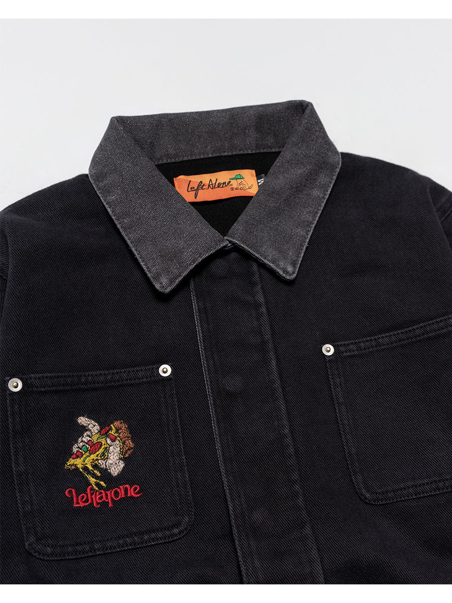 COVERALL JKT -BLACK-