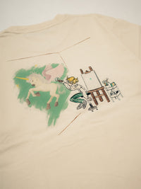 PAINTER S/S TEE -NATURAL-