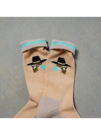 ICON FACE SOX -PINK-