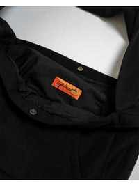 SHOULDER BAG -BLACK-