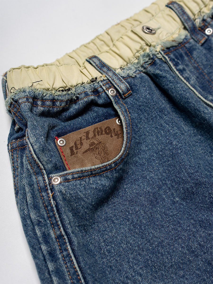 CHANGE DENIM PANTS -INDIGO-